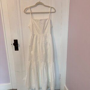 WAYF White Cotten Dress size M